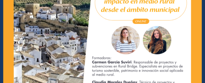 Formación para aprender a financiar proyectos de impacto rural