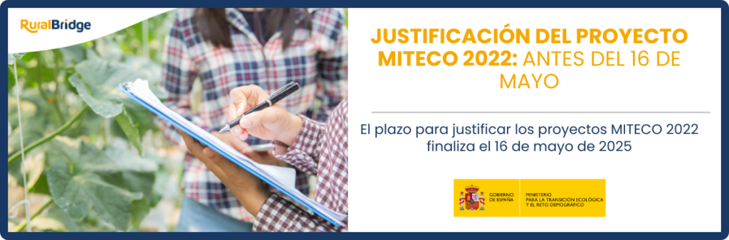Justificación proyecto MITECO