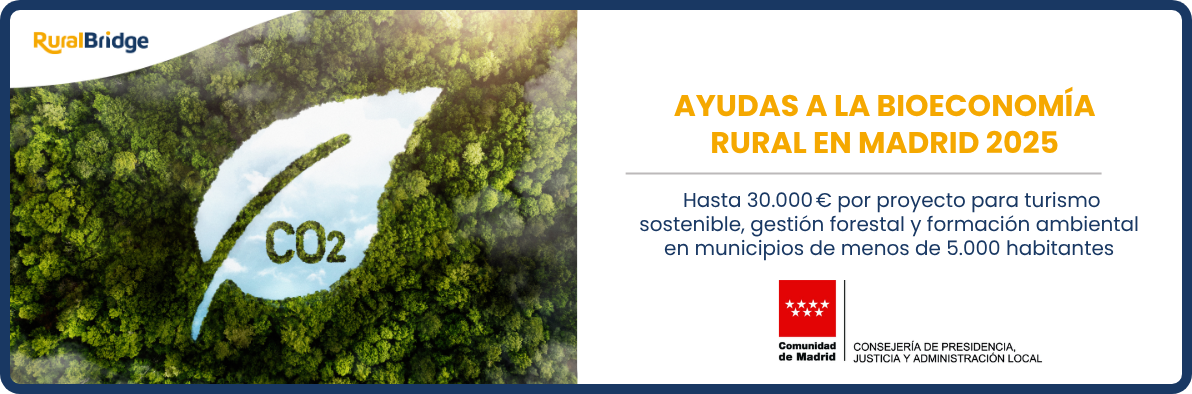 Ayudas a la bioeconomía rural en Madrid 2025_cabecera