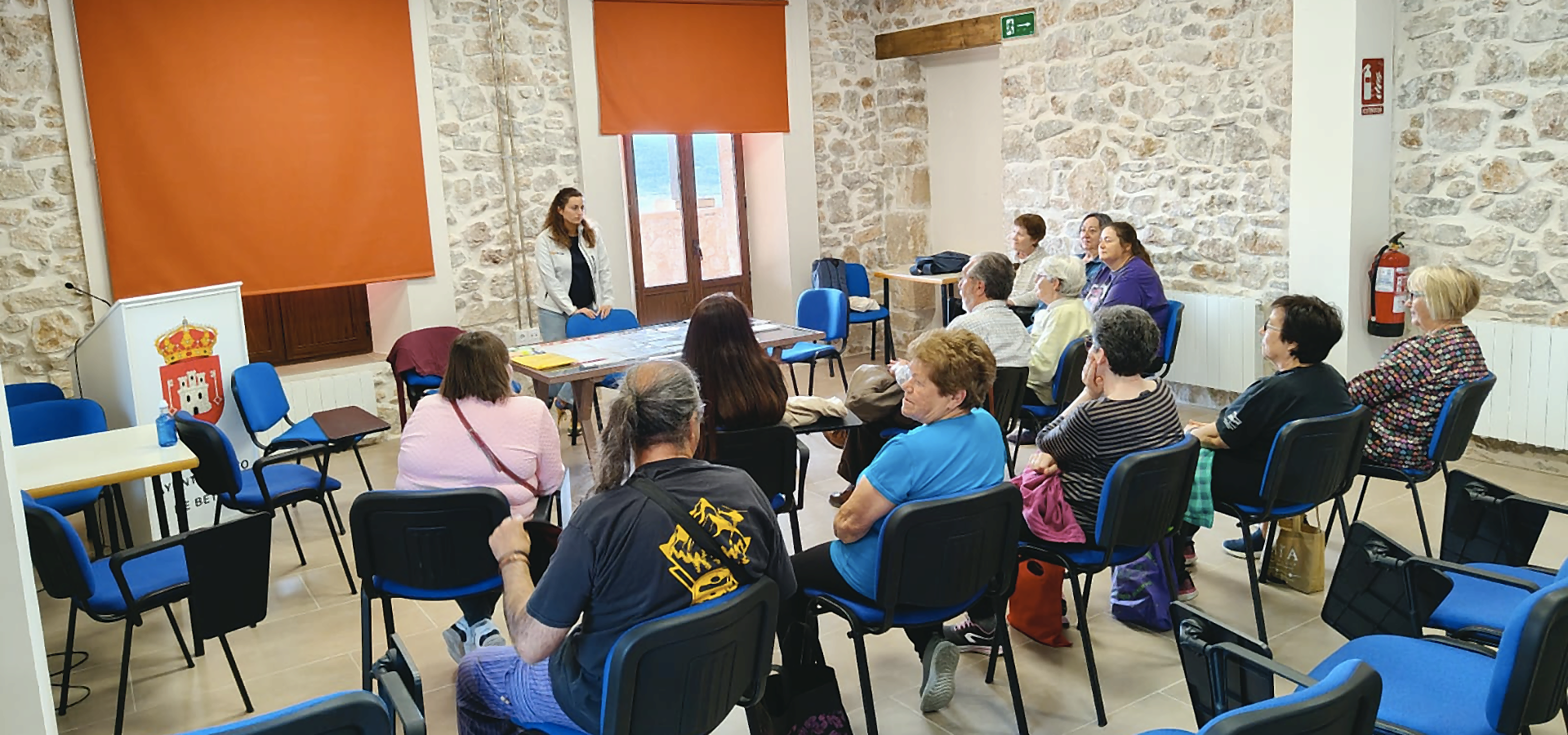 Taller participativo con vecinos en Beteta